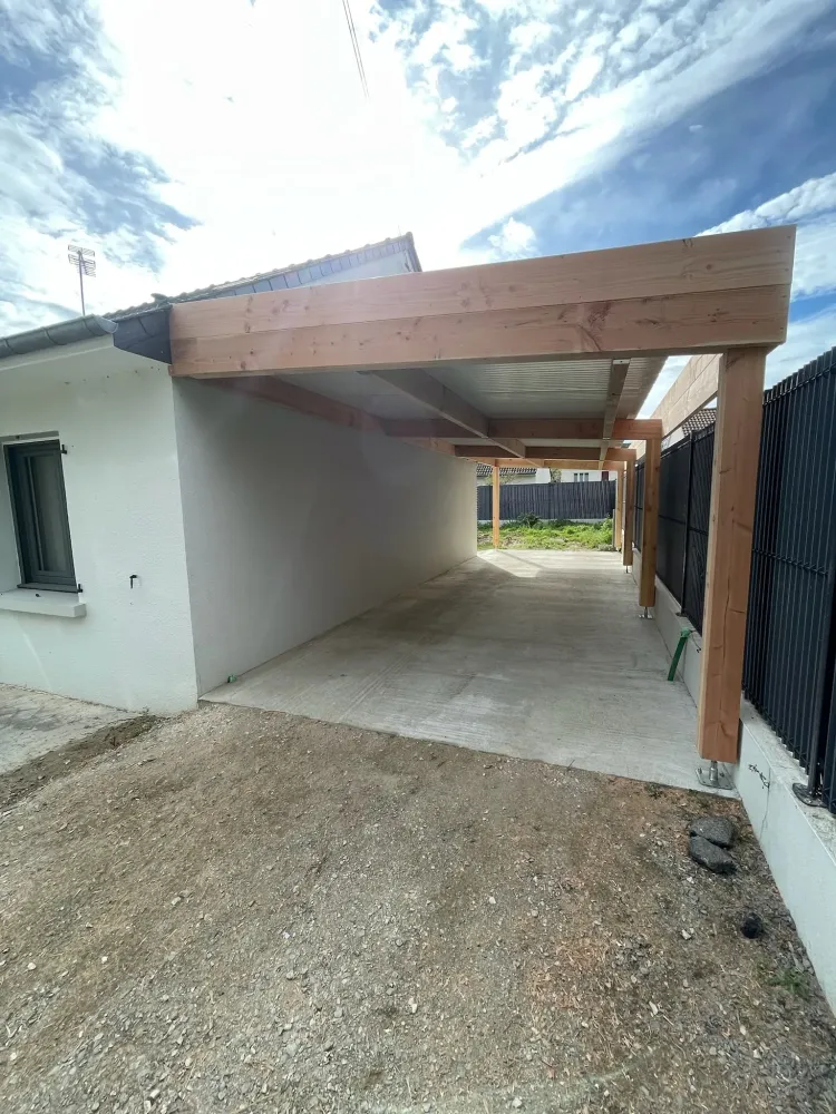 Création de carport à La Roche-Neuville